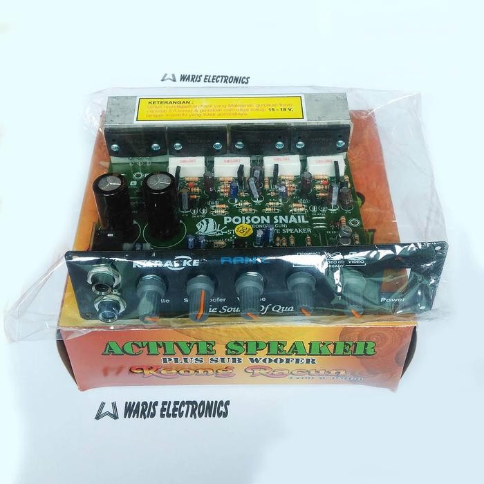 Mesin kit power speaker aktif amplifier stereo sanken Berkualitas