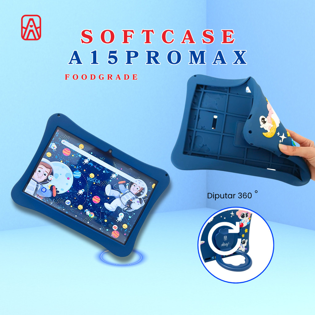AMIYO - Softcase A15 PRO MAX Pelindung Tablet Bahan FOODGRADES