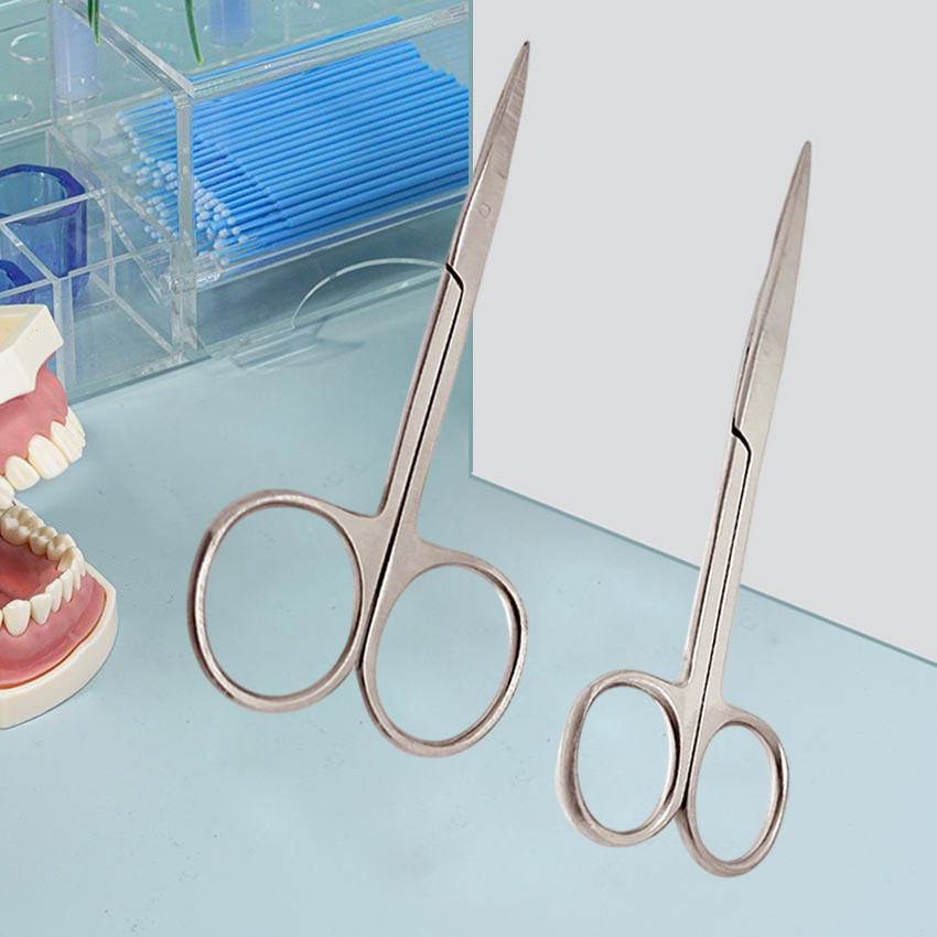 Dental surgical scissors / iris scissor / gunting iris / gunting alis mata jaringan gum / gunting be