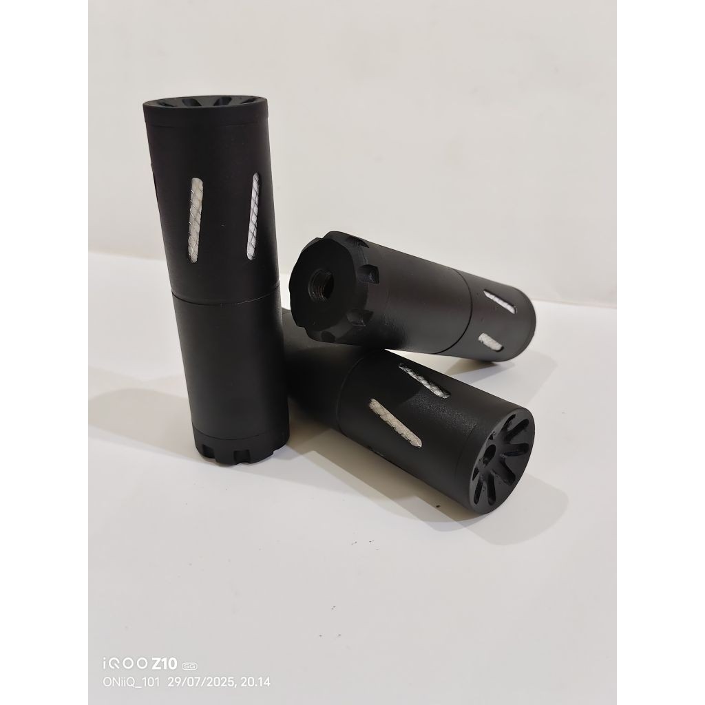 Perdam Silencer 38 | Peredam Custom Od38 12 Cm Cnc