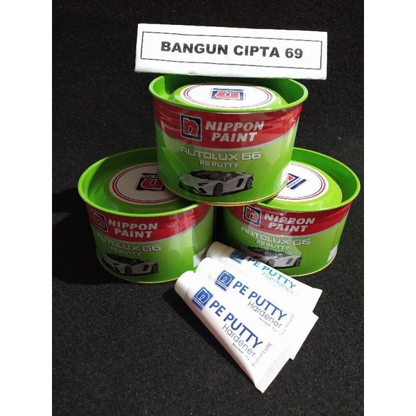 dempul autolux 66 pe putty /dempul besi 1kg