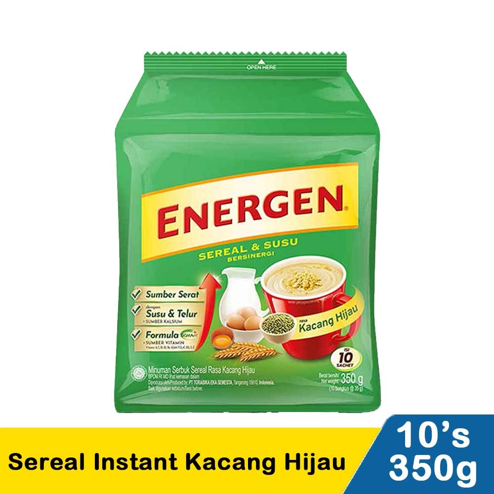 ENERGEN CEREAL INSTANT KACANG HIJAU 10x35g