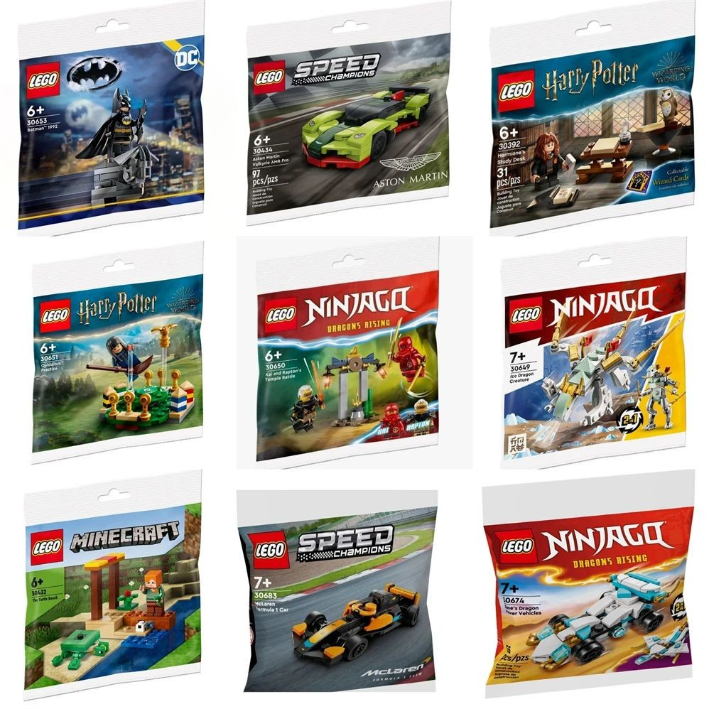 LEGO Ninjago Legacy Minifigure Kai (Fire Dragon Polybag) with Kai Minifigure with Sword and Kai’s Dr