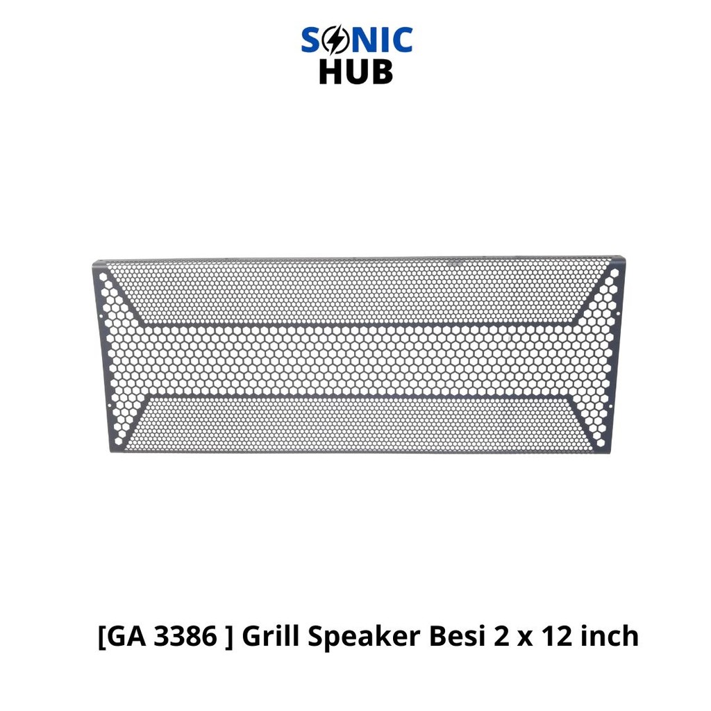 [GA 3386 ] Grill Speaker Besi 2 x 12 inch