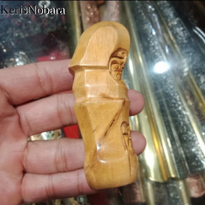 Handle Gagang keris model togog kayu Cendana Jawa Asli laris manis