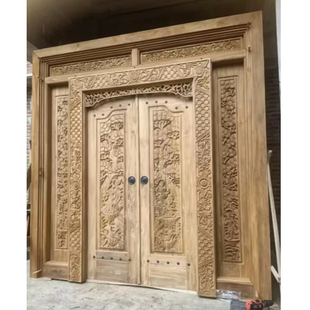 Pintu Gebyok Minimalis Full Relief Terbaru Gebyok Ukir Jepara Gebyok Bali Gebyok Solo Premium
