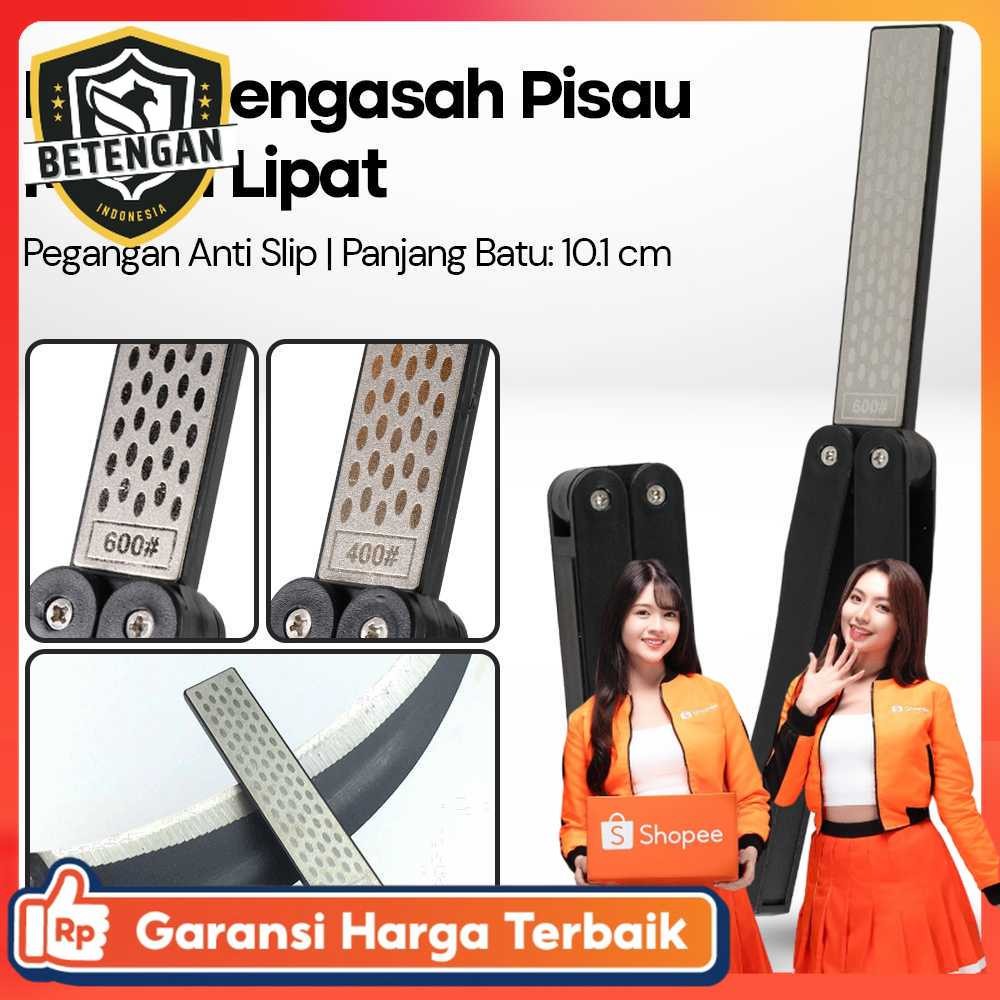 DMD Batu Pengasah Pisau Model Lipat Diamond Knife Sharpener Non Slip - DM-10CM