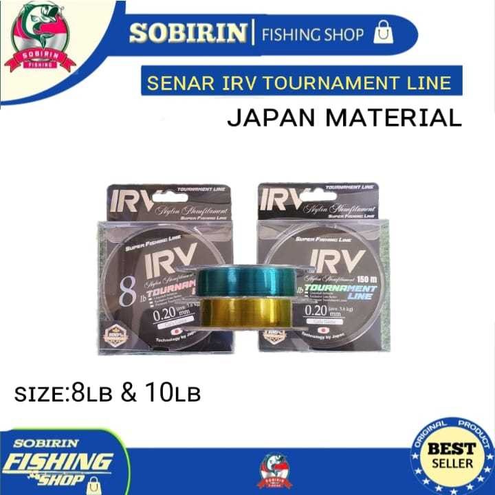 benang pancing kuat anti keriting - benang jepang IRV turnamen line