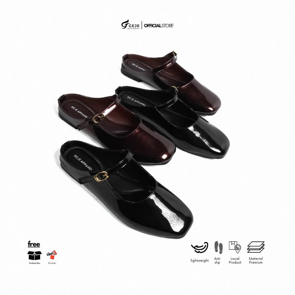 Geje Apparel Sandal Sepatu Wanita Antislip EMMA