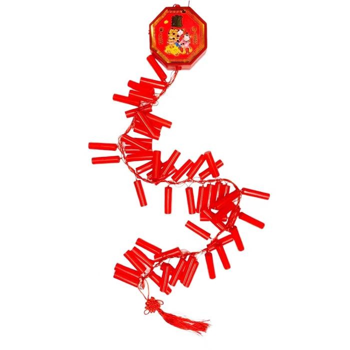 Scoop Lampu Dekorasi Imlek Petasan 64030500 - Merah