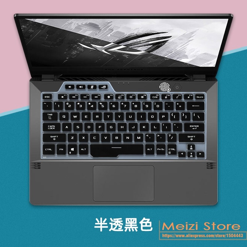 For ASUS ROG Zephyrus G14 GA401 GA401IH GA401II GA401IU GA401IV  Keyboard Skin Cover 14" ASUS ROG Ze