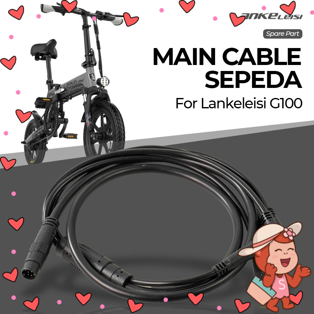 Lankeleisi Spare Part Main Cable Sepeda for Lankeleisi G100 G550 G300