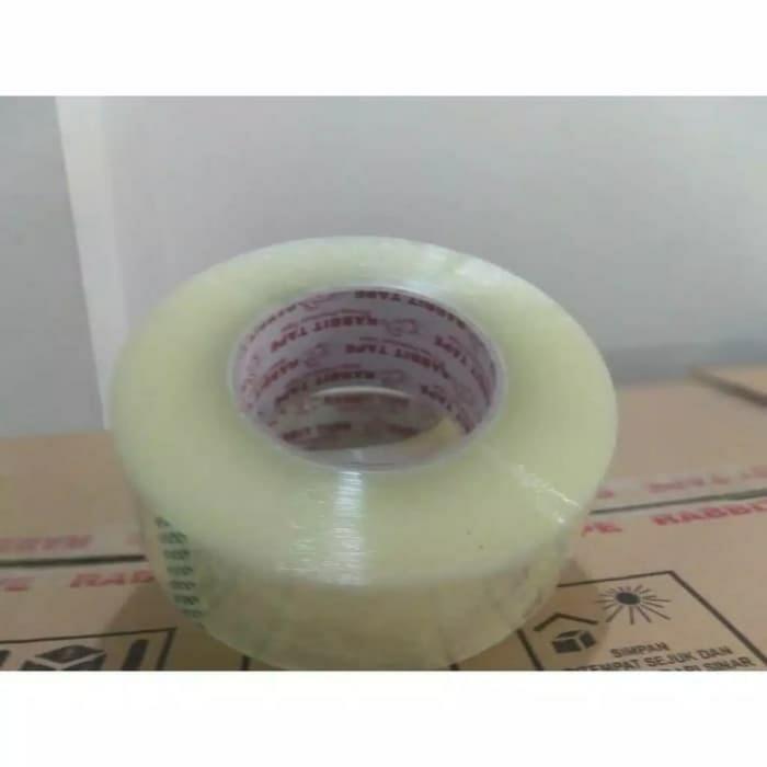 Lakban Bening 2" x 500yard/300M Full 2inch x 300M
