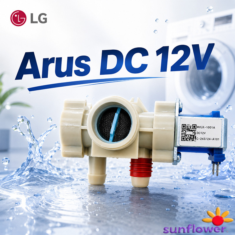 Inlet Valve Solenoid Mesin Cuci LG Top Loading T2107VS2M T2108VS2M T2108VSAM