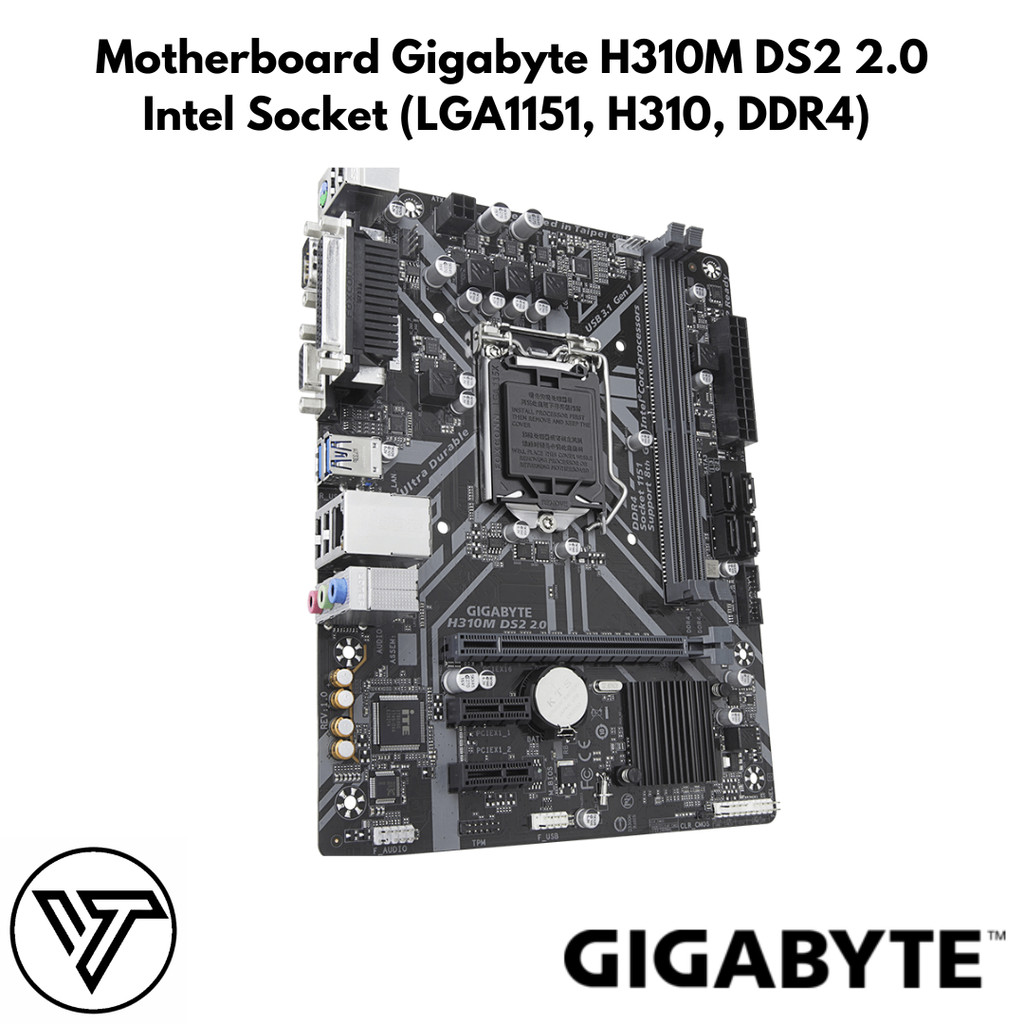 Motherboard Gigabyte H310M DS2 2.0 Intel Socket (LGA1151, H310, DDR4)