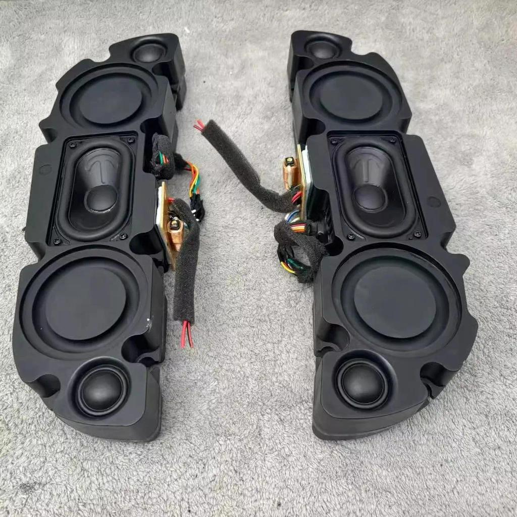 Hi-Fi 2-Way Passive Speaker: Triple Driver, Dual Bass Diaphragms & Long-Throw Dual Tweeters for Home