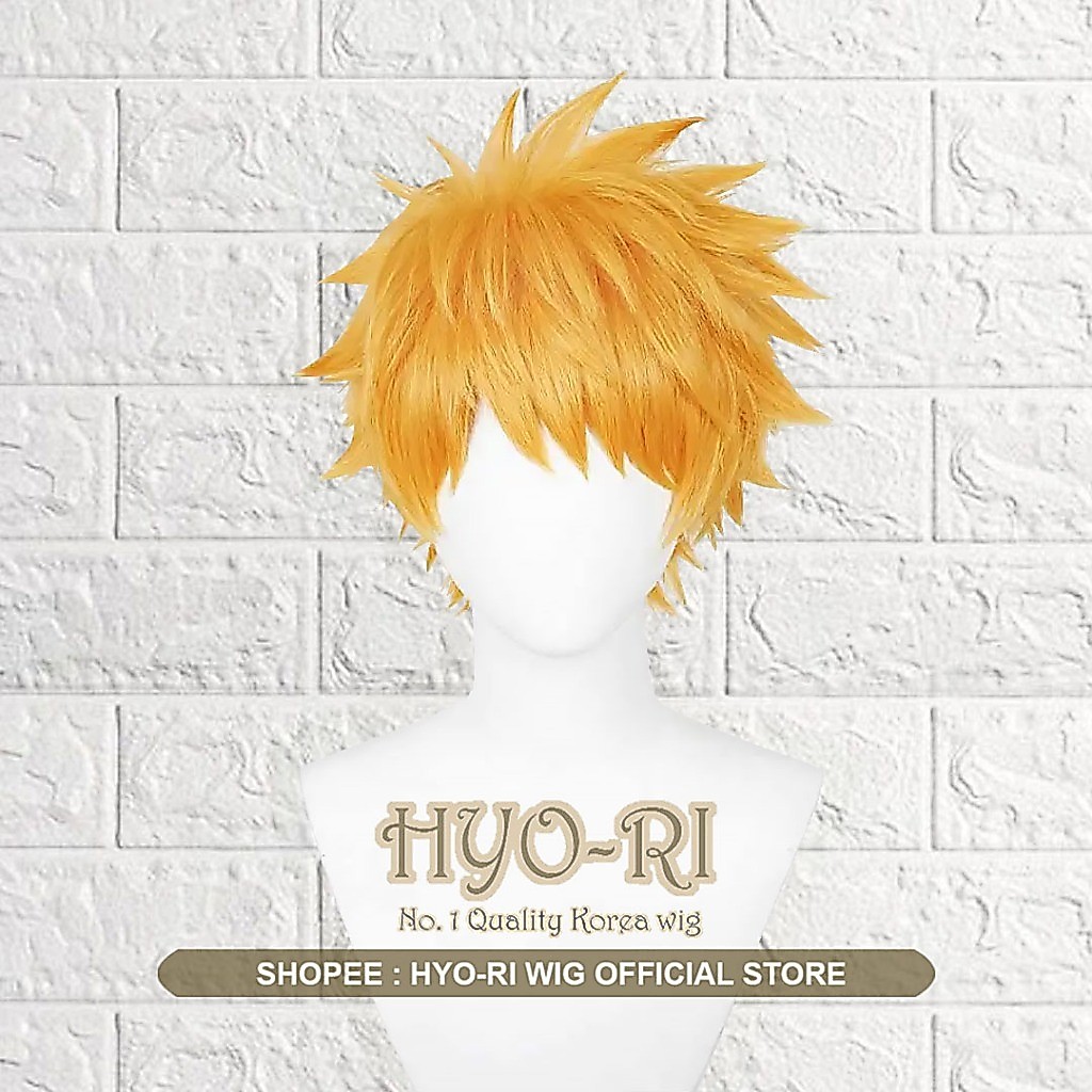 HYO-RI WIG :  ICHIGO KUROSAKI WIG KUROSAKI ICHIGO WIG COSPLAY ANIME BLEACH
