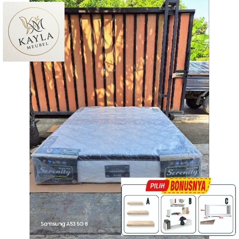 PROMO Springbed Elit Serenity Springbed Serenity Eternity Pillowtop No 2 Ukuran 160x200 Termurah Cir