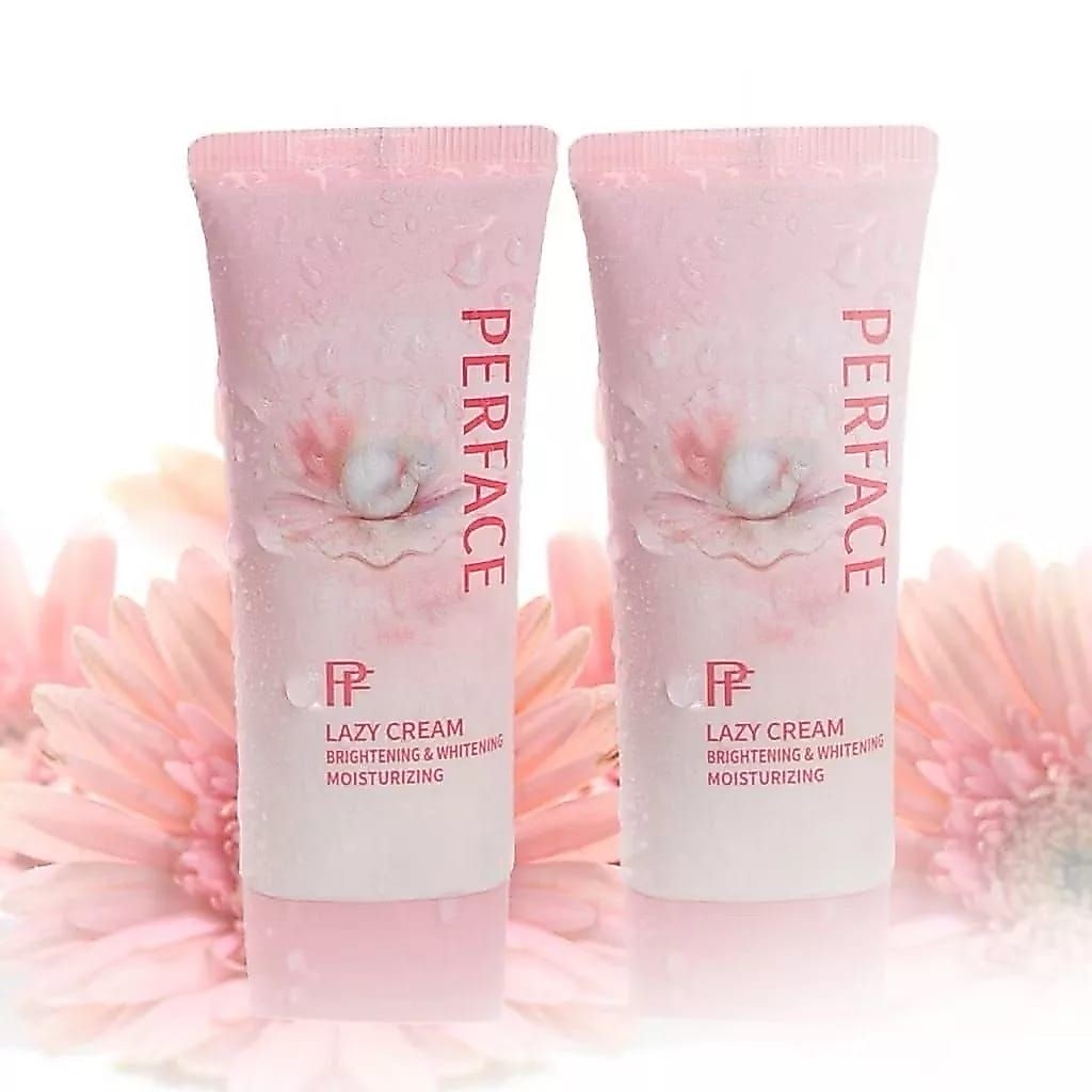 perface lazy cream tone up - kulit cerah lembut setiap hari