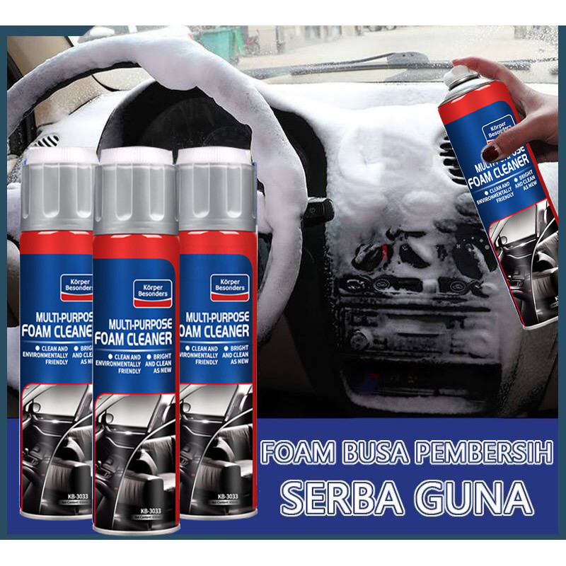 Foam Cleaner Multifungsi/Glodway CAR CARE/Pembersih interior mobil/Multifunctional foam cleaner/Car