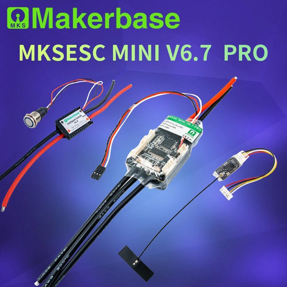 Makerbase VESC MINI V67 Pro Benjamin electronic speed controller for model aircraft FOC brushless mo