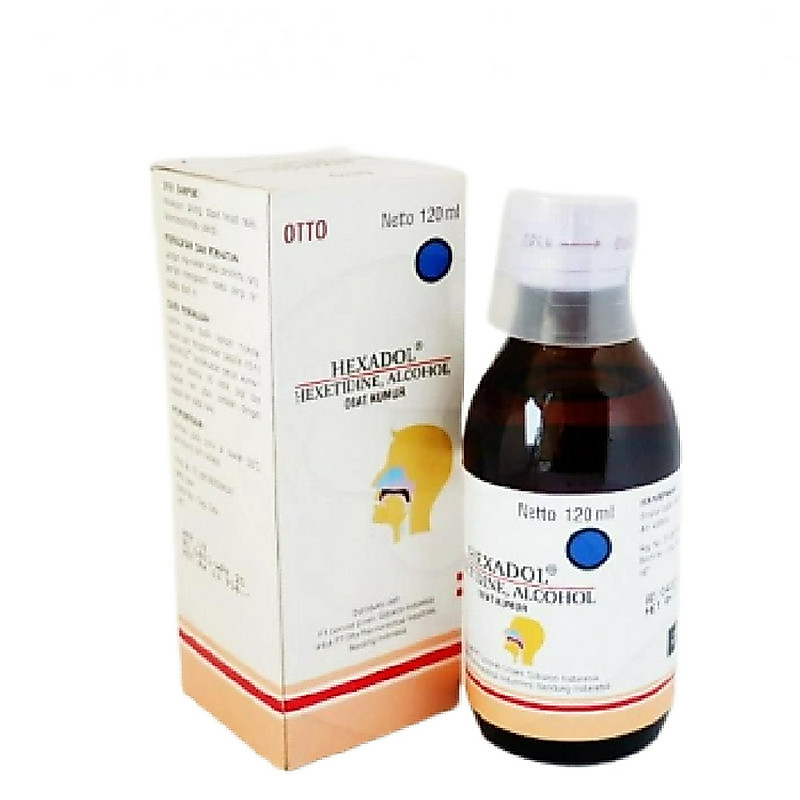 HEXADOL GARGLE 1 BOTOL @ 120 ML