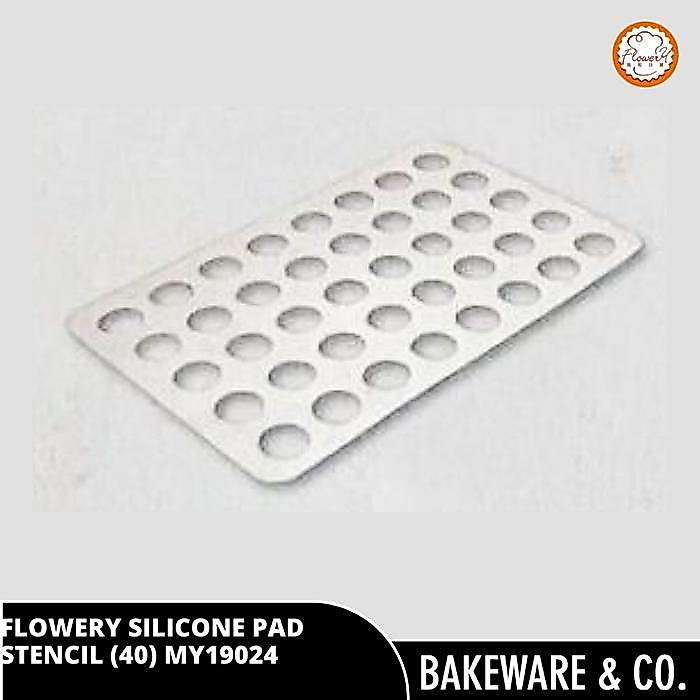 Stencil Cookies Almond & Tuile Pvc 37X57 Cm - Alat Cetakan Kue Kering Seragam