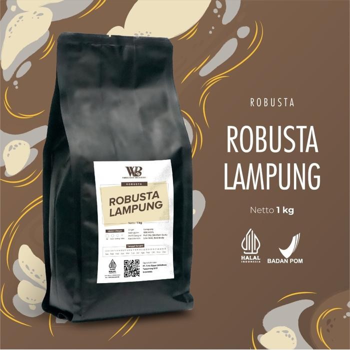 

SALE Kopi Robusta Lampung Biji Premium 1kg Workshop Brother - Biji, 200 gramTERLARIS
