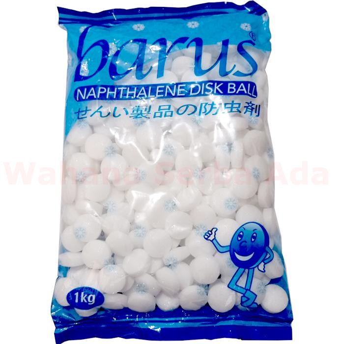 BARUS NAPTHALENE Kamper putih kiloan kapur barus 1 kg 1000 gram - butiran besar