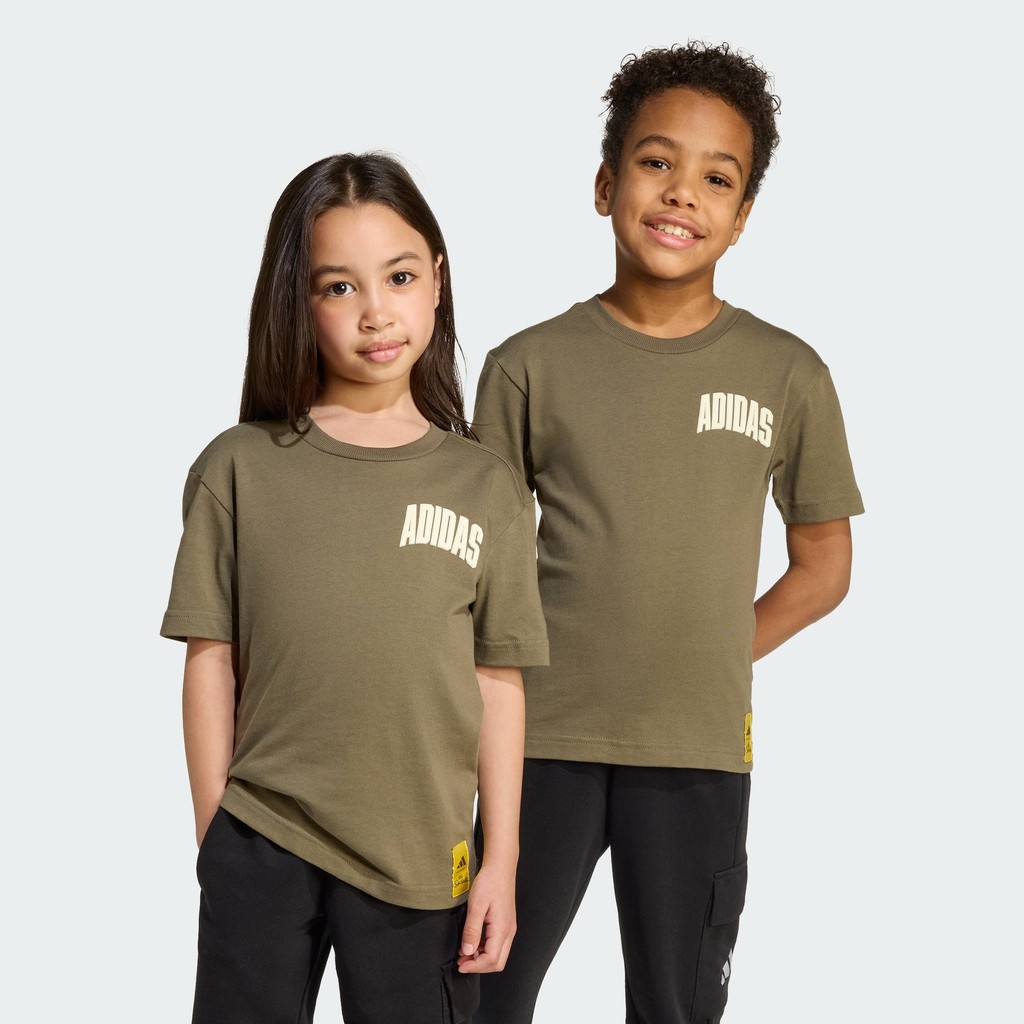 adidas Lifestyle The Simpsons Tee Kids Unisex Green JL9195