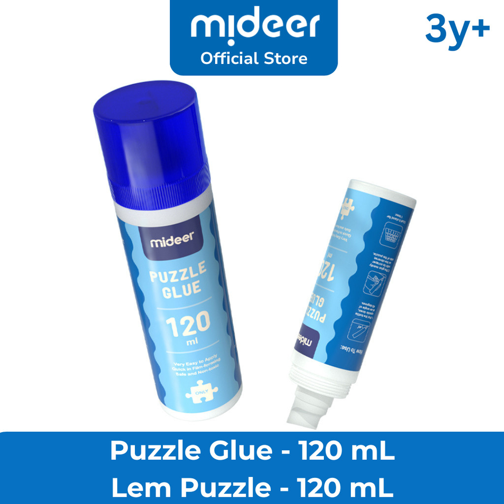 

Mideer Puzzle Glue 120 ml Lem Jigsaw Puzzle Anak