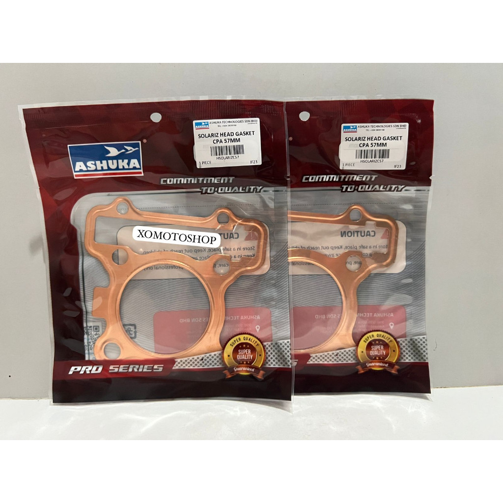 SALE PAKING HEAD TEMBAGA 57 59 MM M3 MIO Z S FREEGO ASHUKA vd-2