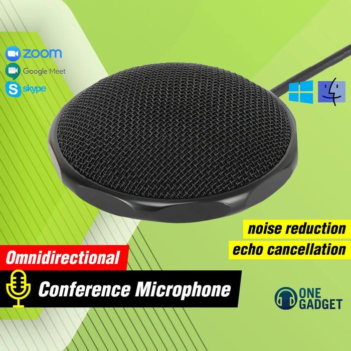 USB Mic Conference Microphone Kabel Mic PC Mikrofon Laptop Mini U07 2908