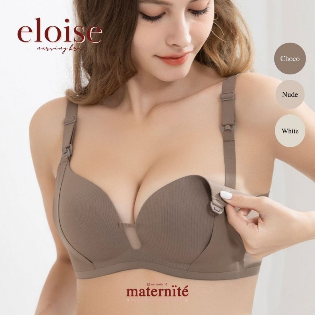 Bra menyusui tanpa kawat seamless / Maternity Nursing Bra - Eloise