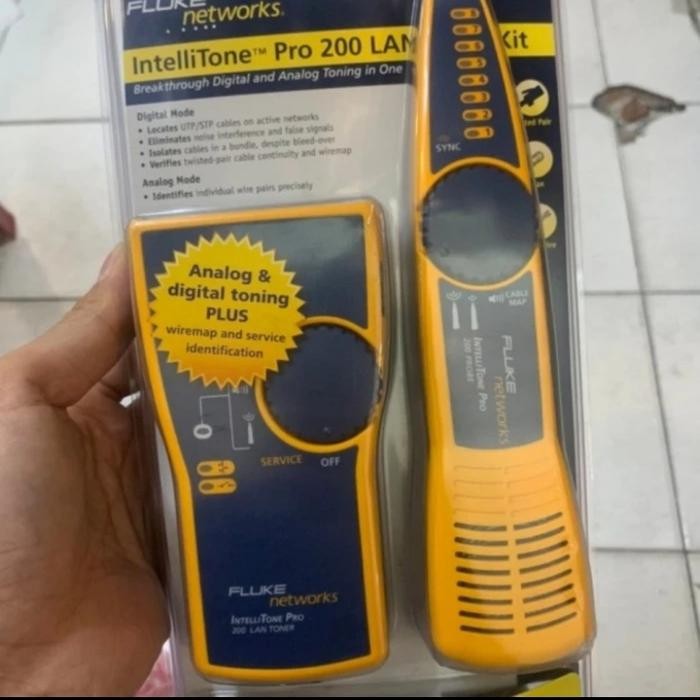 Fluke network intelitone and probe kit MT 8200 60a Original Fluke