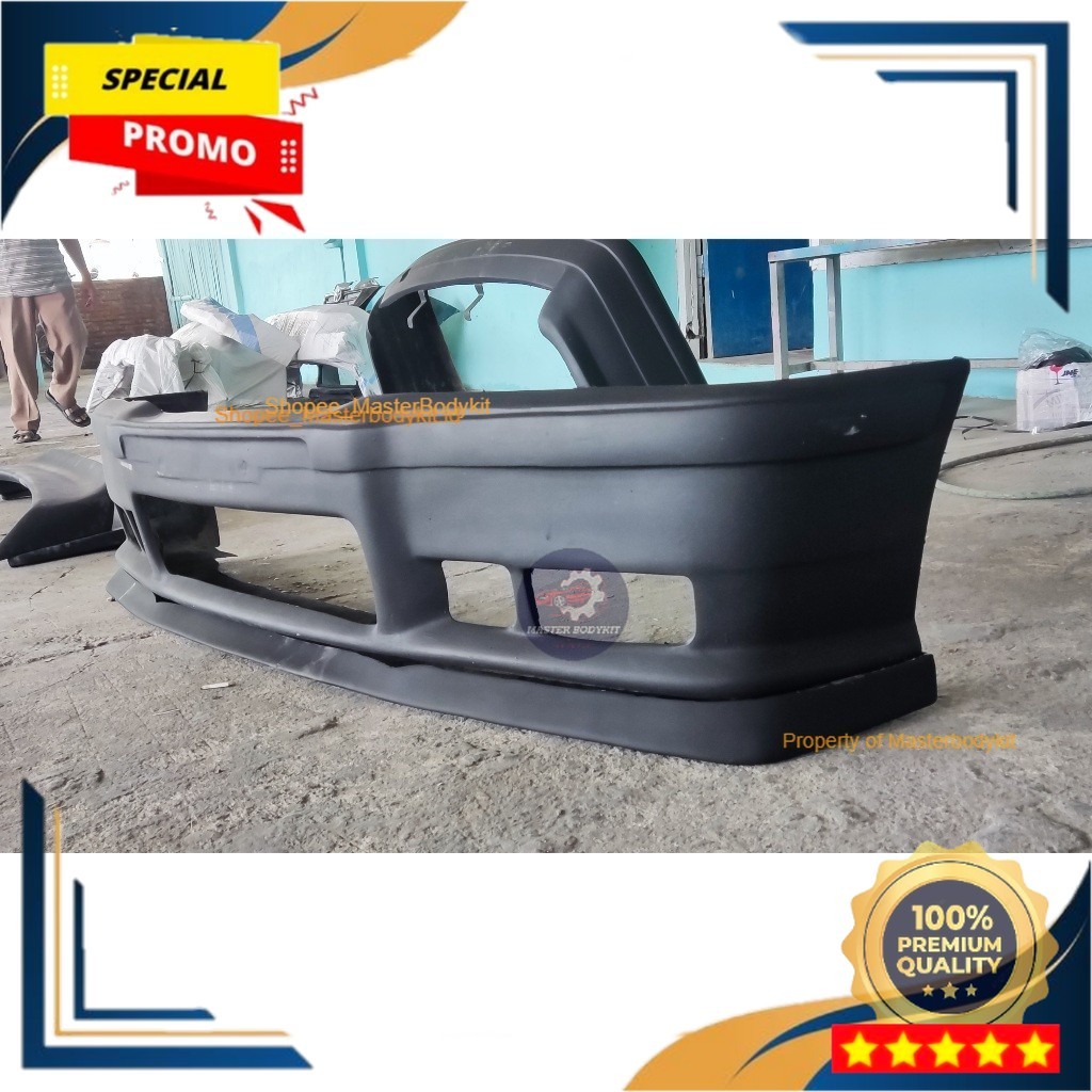 Bumper Depan + Lips Bmw E36 Bodi Kit