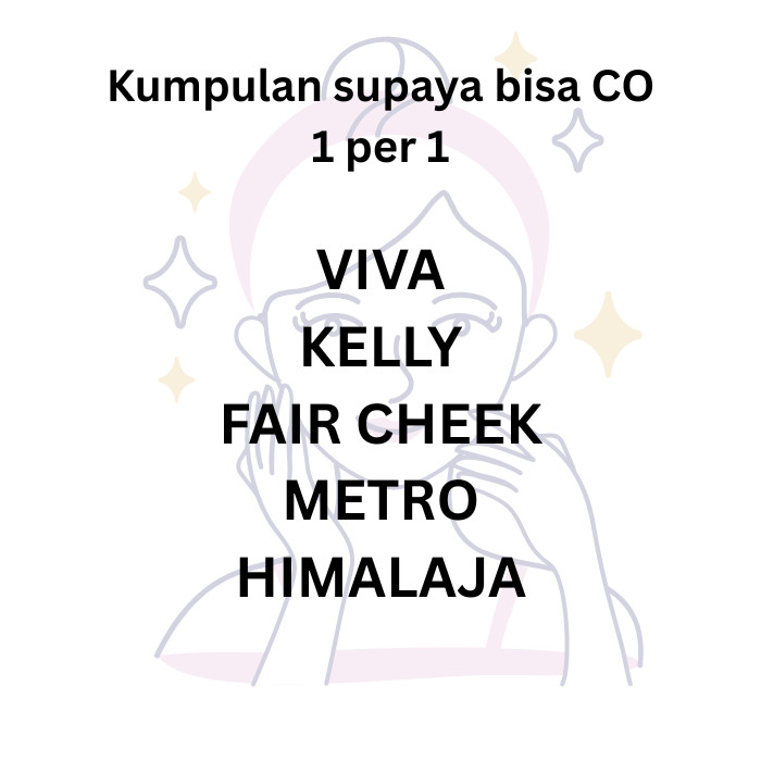 Kumpulan Viva Cream Viva Sunscreen Viva Hair Oil Viva Toner Viva Serum Kelly Lemon Soap Cream Kelly 