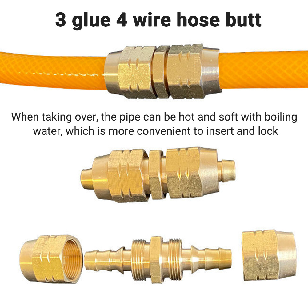 Sambungan selang Kuningan / Nepel Lurus kuningan / nepel selang / bahan kuningan super / Sambungan p