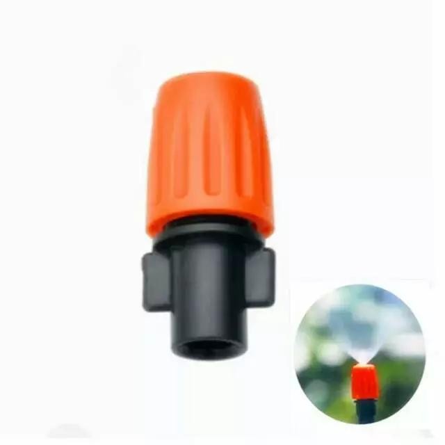 Nozzle Misting Oren Plastik Adjustable Orange