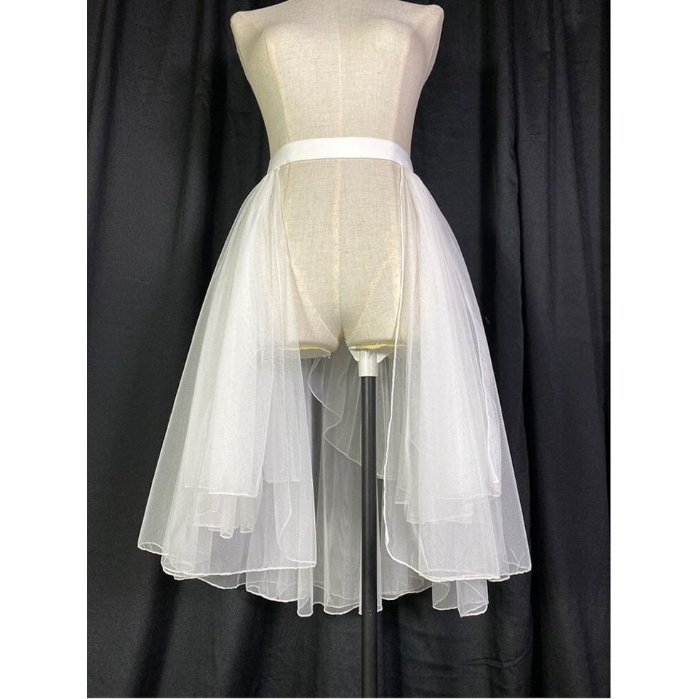 Yona skirt transparan rok wanita pjg 65cm