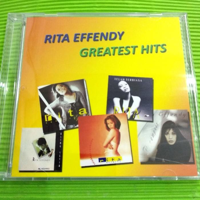 RITA EFFENDY - greatest hits cd audio. memes ruth sahanaya ab three