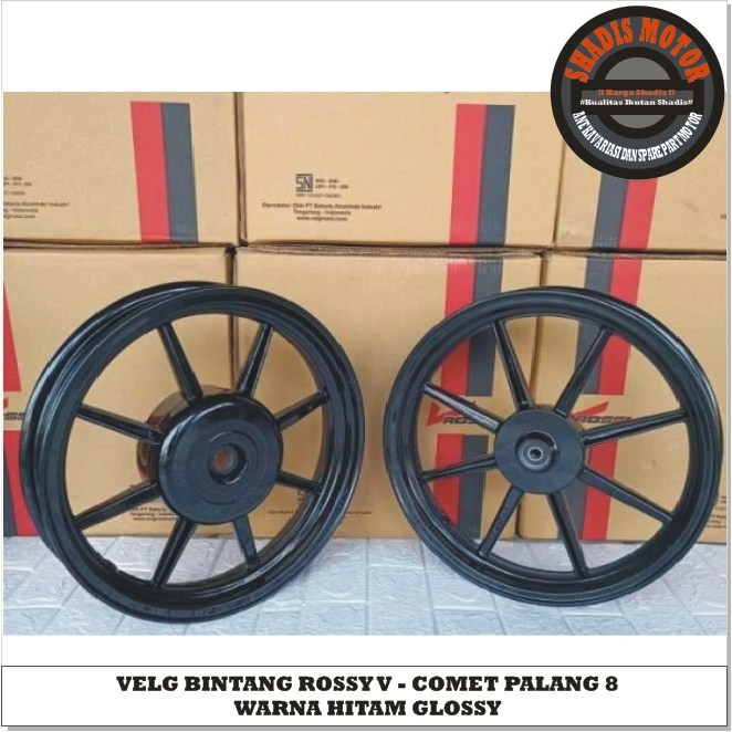 Velg Bintang Rossy V-Comet Motor Vario 125/150 FI Warna HITAM