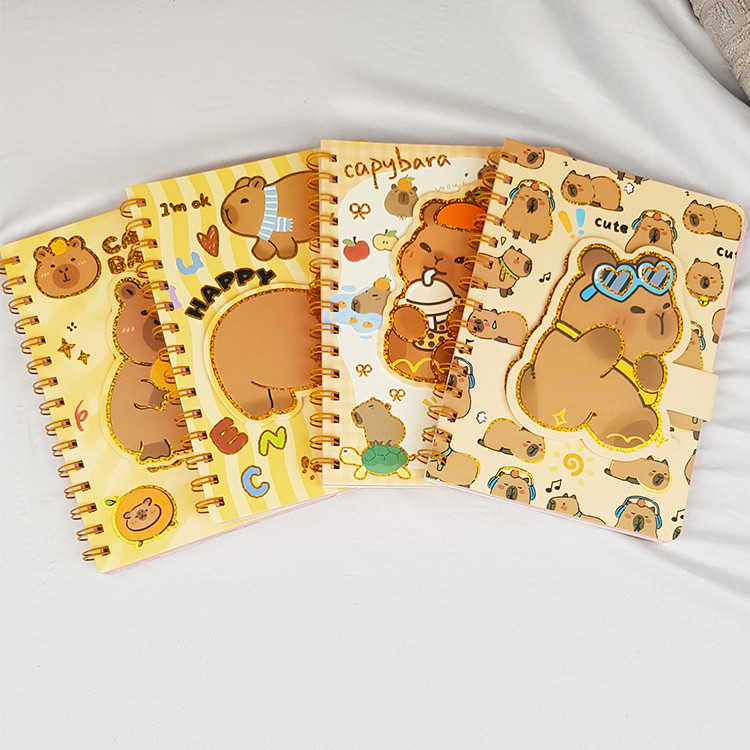 

Capybara Notebook Buku Tulis Diary Anak Laki laki Perempuan Lucu Ukuran 13 x 19 cm Jurnal Note Cute