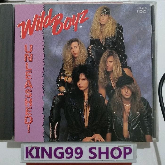 CD WILD BOYZ - UNLEASHED (1991). trixter bon jovi white lion firehouse cinderella whitesnake blue mu
