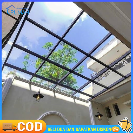 ZENITSTORE 6pcs ATAP SOLARFLAT 1,2 MM ATAP TRANSPARAN SOLARTUFF