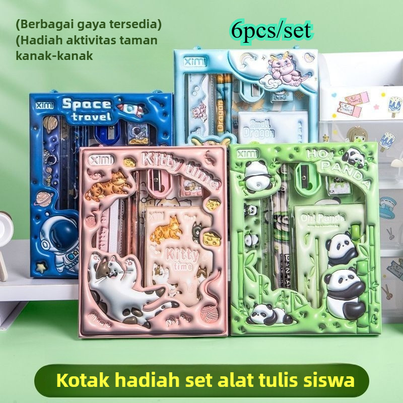 

Alat Tulis Set Sekolah Pensil Kotak Berkarakter