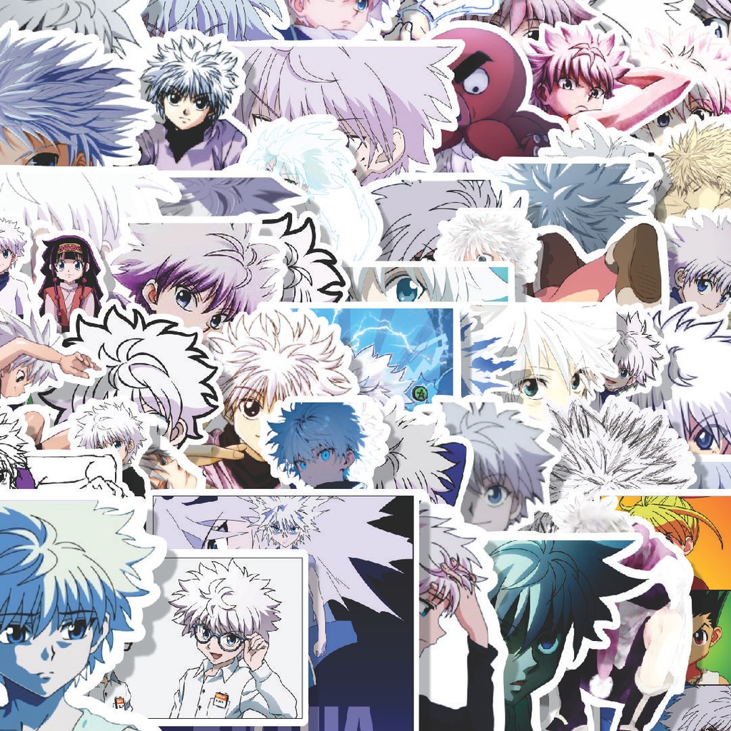 

Stiker Cutting Pack Stiker Anime Killlua (Hunter x Hunter) Isi 100Pcs Series Aesthetic Lucu Keren Untuk Koper Bahan Vynil
