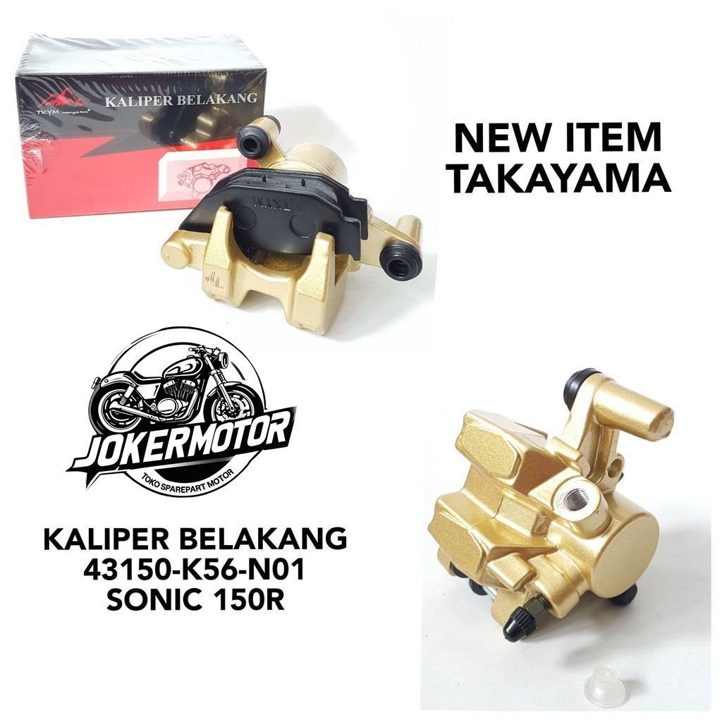 KALIPER BELAKANG ONLY KALIPER CAKRAM BELAKANG HONDA SONIC 150R - TAKAYAMA