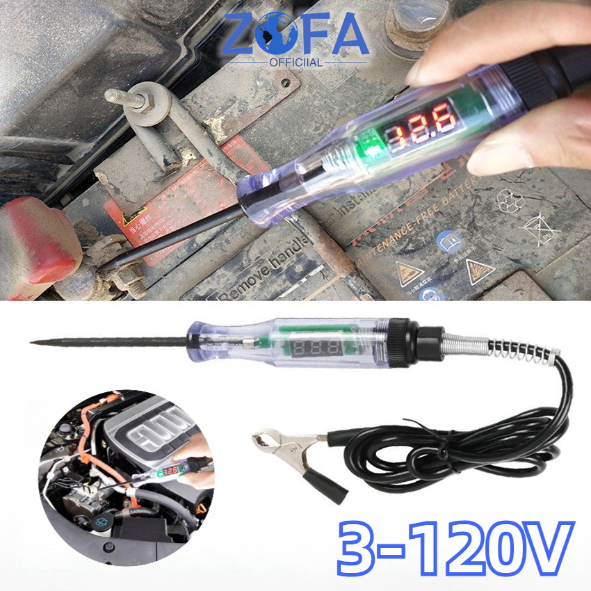 3-120V Tespen Listrik/tespen Digital/test Pen Listrik/obeng Tespen Dc Digital/tes Pen Digital