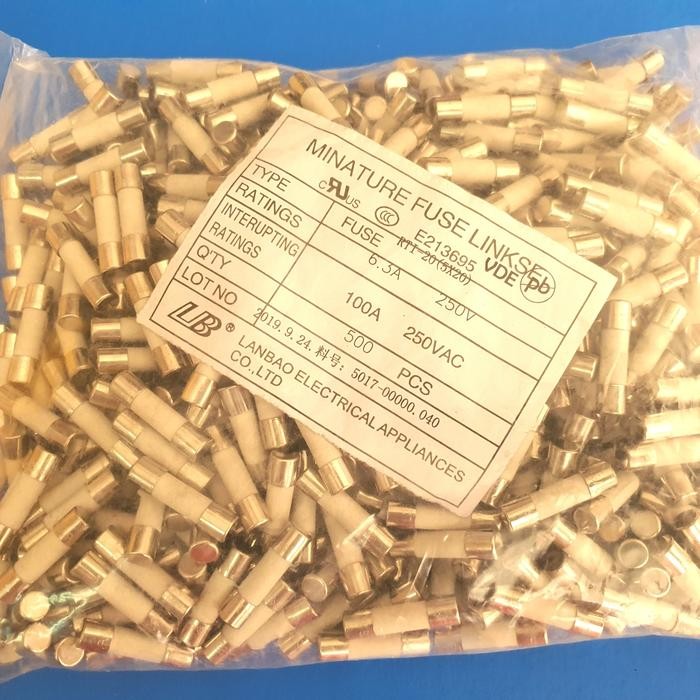 Fuse / Sekring Keramik 6,3A 250V untuk Microwave